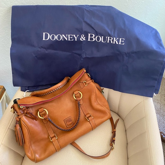 Dooney & Bourke Handbags - Dooney & Bourke Florentine satchel, natural